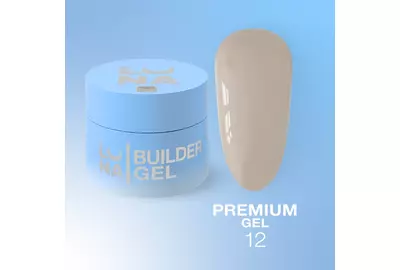 Гель Luna Gel Premium №12 дымчатый, 15 мл