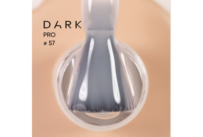 База для ногтей DARK PRO base №57, полупрозрачный айвори, 15 мл
