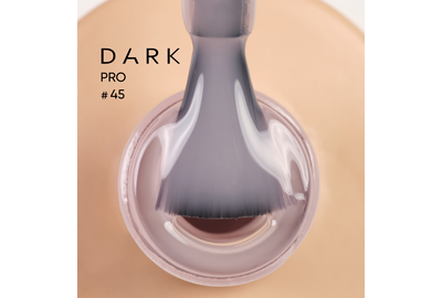DARK PRO base nail polish No. 45, mocha, 15 ml