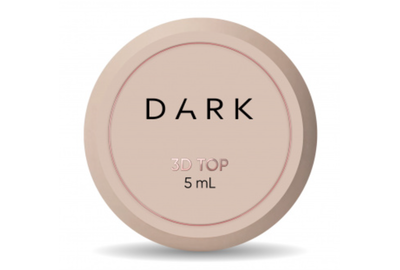 Топ для ногтей DARK 3D Top, для дизайна, 5 г