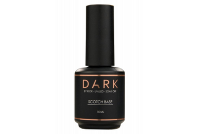DARK SCOTCH base nail base, improved formula, transparent, 15 ml