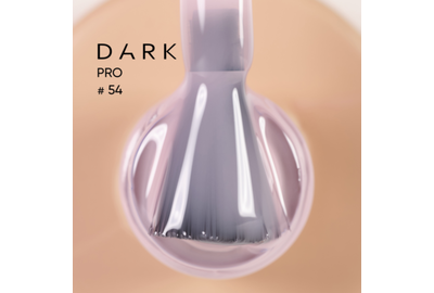 База для ногтей DARK PRO base №54, прозрачный розовый, 15 мл