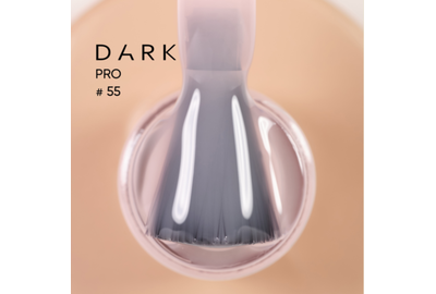 База для ногтей DARK PRO base №55, полупрозрачный беж, 15 мл