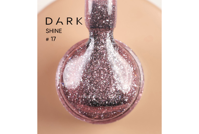 База для ногтей DARK PRO base Shine №17, 15 мл