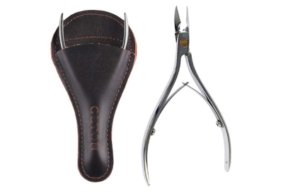 Кусачки для кутикулы Olton L кожаный чехол