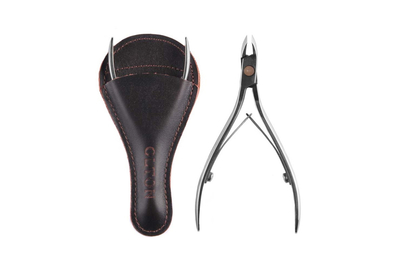 Кусачки для кутикулы Olton XS кожаный чехол