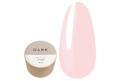 База для ногтей DARK PRO base №23, светло-бежевая, 30 мл, Обьем: 30 мл