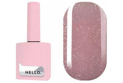 Оттеночная база HEYLOVE Tint base JELLY BELLY светло-розовая с шиммером, 15 мл