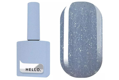 Оттеночная база HEYLOVE Tint base BORJOMI голубая с шиммером, 15 мл