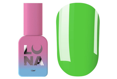 База цветная Luna Neon Base №05, зеленая, 13 мл