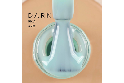 DARK PRO base nail polish No. 68, azure, 15 ml