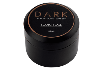 DARK SCOTCH base nail base, improved formula, transparent, 30 ml, Volume: 30 ml
