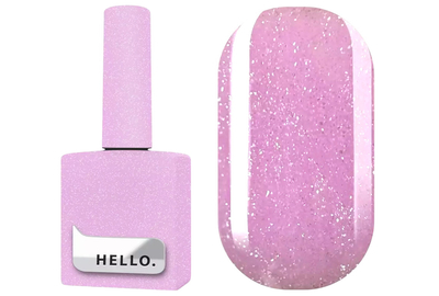 Оттеночная база HEYLOVE Tint base PINK TONIC, розовая с шиммером, 15 мл