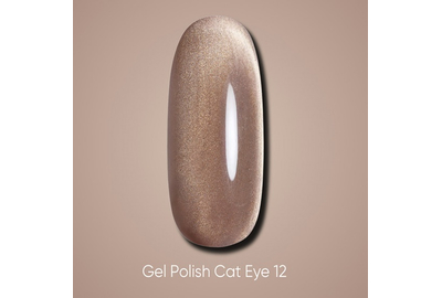 Гель-лак DARK Cat №12 кошачий глаз, 6 мл