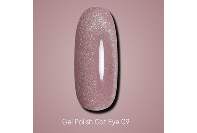 Гель-лак DARK Cat №09 кошачий глаз, 10 мл