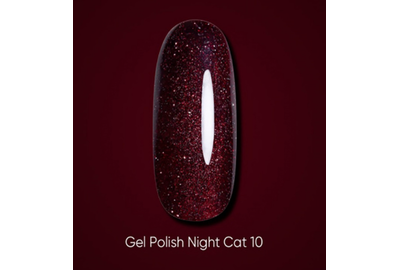 Гель-лак DARK Night Cat №10 котяче око, 6 мл