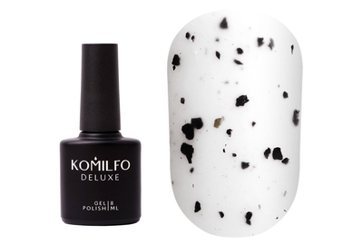 Komilfo No Wipe Matte Spotty Top, no sticky layer, with torn crumb, 8 ml