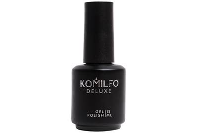 Закріплювач для гель-лаку Komilfo No Wipe Rubber Top, без липкого шару, з УФ-фільтрами, 15 мл