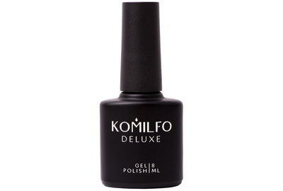 Закріплювач для гель-лаку Komilfo No Wipe Rubber Top, без липкого шару, з УФ-фільтрами, 8 мл