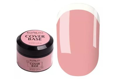 Камуфлююча база-коректор Komilfo Cover Base без пензлика, 30 мл, Об`єм: 30 мл