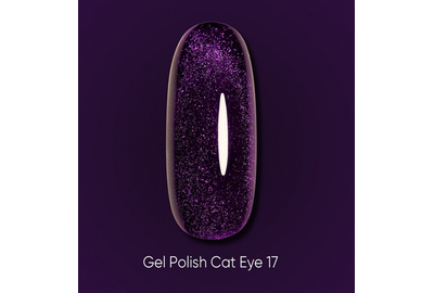 Гель-лак DARK Cat №17 кошачий глаз, 6 мл