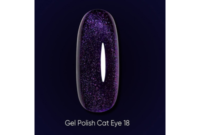 Гель-лак DARK Cat №18 кошачий глаз, 6 мл