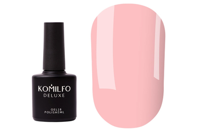 Закріплювач Komilfo No Wipe Milky Pink Top, без липкого шару, рожевий, 8 мл