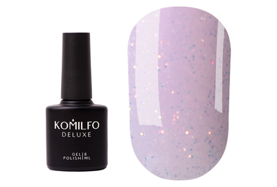 Komilfo Pink Diamond Top, non-sticky, pink with glitter, 8 ml
