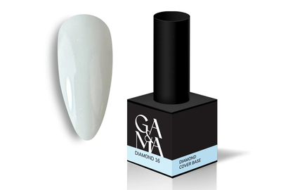 База камуфлююча GaMa Cover base Diamond №16, молочна, 15 мл, Колір: Молочний