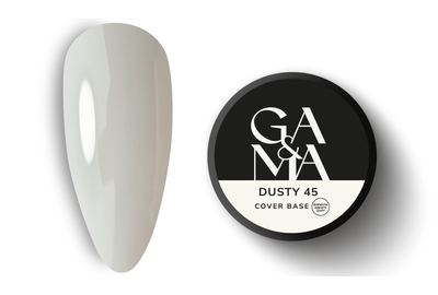 Камуфлирующая база GaMa Cover base №45 Dusty, молочно-серая, 30 мл, Цвет: Молочный