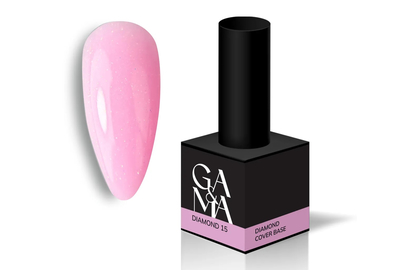 База камуфлююча GaMa Cover base Diamond №15, яскраво-рожева, 15 мл, Колір: Рожевий