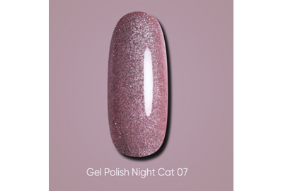 Гель-лак DARK Night Cat №07 кошачий глаз, 10 мл