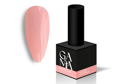 База цветная GaMa Cover base Colored №46 Акация, нежно-розовая, 15 мл, Цвет: Розовый