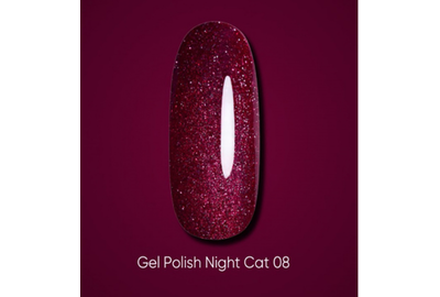 Гель-лак DARK Night Cat №08 котяче око, 6 мл