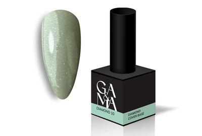 База камуфлююча GaMa Cover base Diamond №10, ніжний хакі, 15 мл, Колір: Хакі