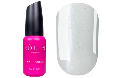 Топ для ногтей Edlen Crystal top no wipe UV, с шиммером, 9 мл
