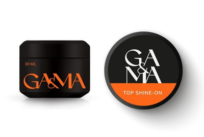 Топ для гель-лака GaMa Shine-On Top с УФ, 30 мл