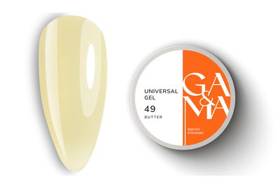 Гель универсальный GaMa Universal gel жидкий №49, сливочное масло, 30 мл