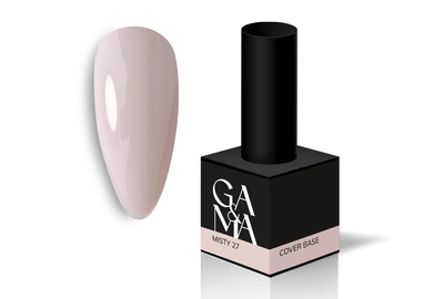 Camouflage base GaMa Cover base No. 27 Misty, soft pink, 15 ml, Color: Pink