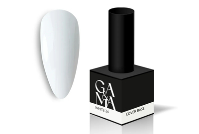 База камуфлююча GaMa Cover base №24 White, біла, 15 мл, Колір: Білий