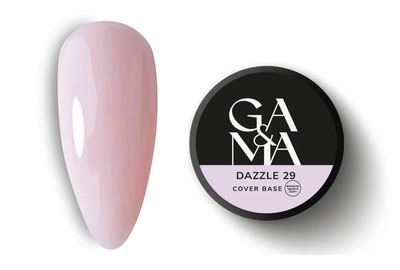 Камуфлирующая база GaMa Cover base №29 Dazzle, зефирный, 30 мл, Цвет: Розовый