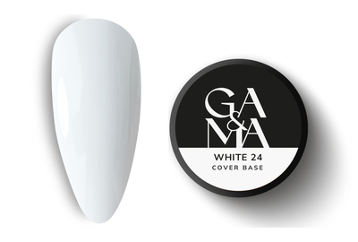 База камуфлююча GaMa Cover base №24 White, біла, 30 мл