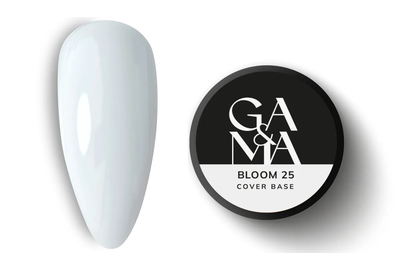 Камуфлирующая база GaMa Cover base №25 Bloom, полупрозрачная молочная, 30 мл, Цвет: Молочный