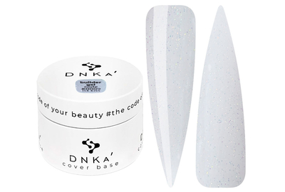 Гель DNKA Builder Gel №09 Ice kiss молочный опал, 30 мл