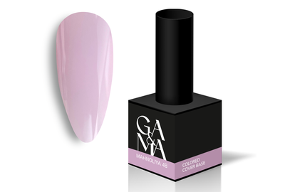 База цветная GaMa Cover base Colored №48 Магнолия, светло-розовая, 15 мл, Цвет: Розовый