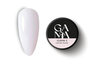 Camouflage base GaMa Cover base No. 02 Cloud, milk-lavender, 30 ml, Color: Lactic