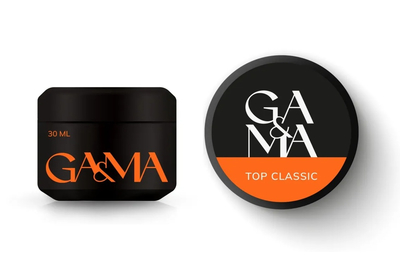 Топ для гель-лака GaMa Classic Top без УФ, 30 мл, Обьем: 30 мл