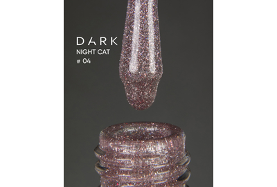 Гель-лак DARK Night Cat №04 котяче око, 10 мл