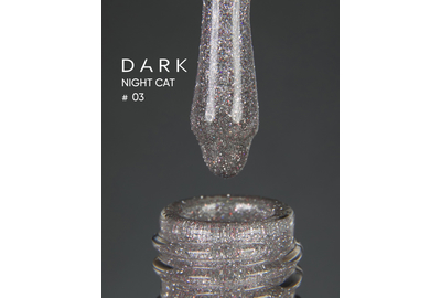 Гель-лак DARK Night Cat №03 котяче око, 10 мл