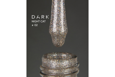 Гель-лак DARK Night Cat №02 котяче око, 10 мл